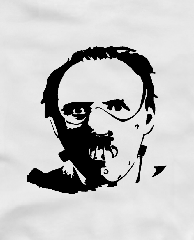  Marškinėliai Hannibal Lecter 
